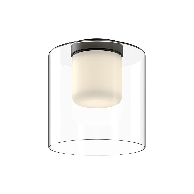 LED Flush Mount<br /><span style="color:#4AB0CE;">Entrega: 4-10 dias en USA</span><br /><span style="color:#4AB0CE;font-size:60%;">PREGUNTE POR ENTREGA EN PANAMA</span><br />Collection: Birch<br />Finish: Black/Clear