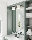 Kuzco Lighting - FM54809-BK/OP - LED Flush Mount - Clover - Black/Opal Glass