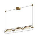 Kuzco Lighting - LP28543-BG - LED Linear Pendant - Hilo - Brushed Gold