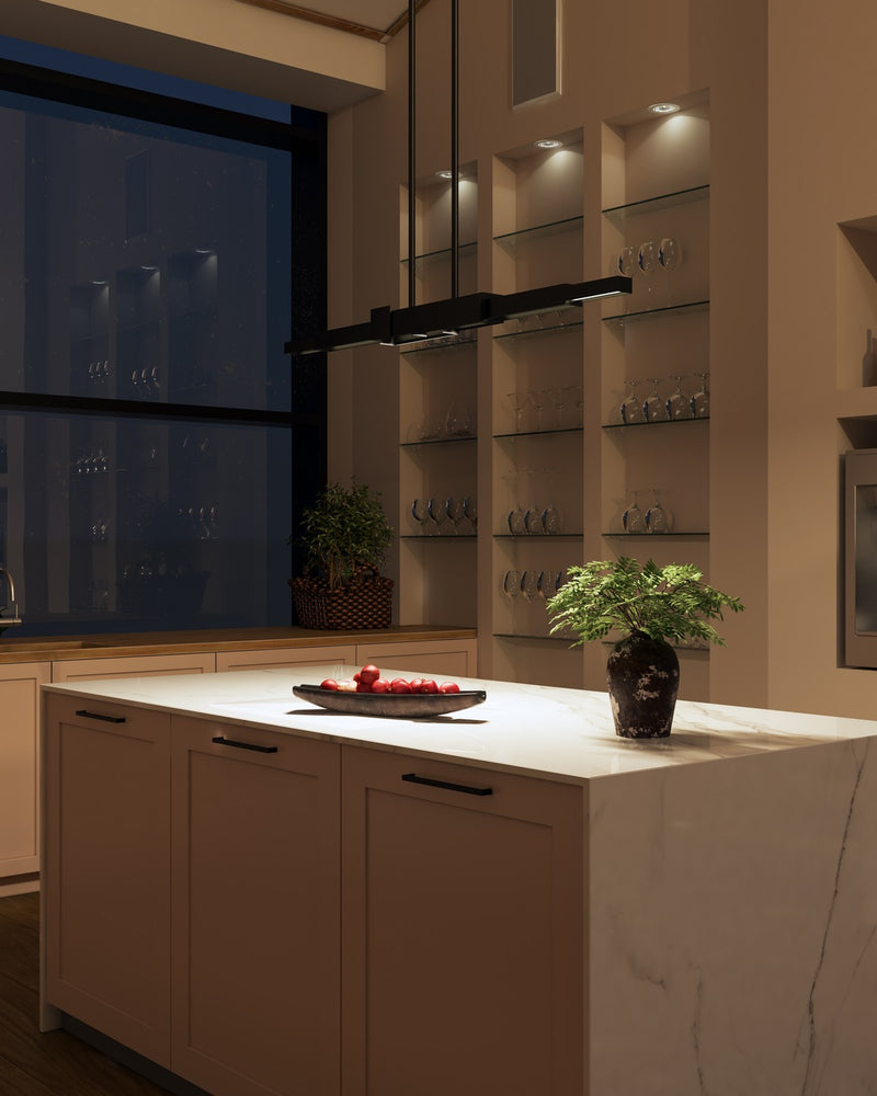 Kuzco Lighting - LP29560-BK - LED Linear Pendant - Enzo - Black