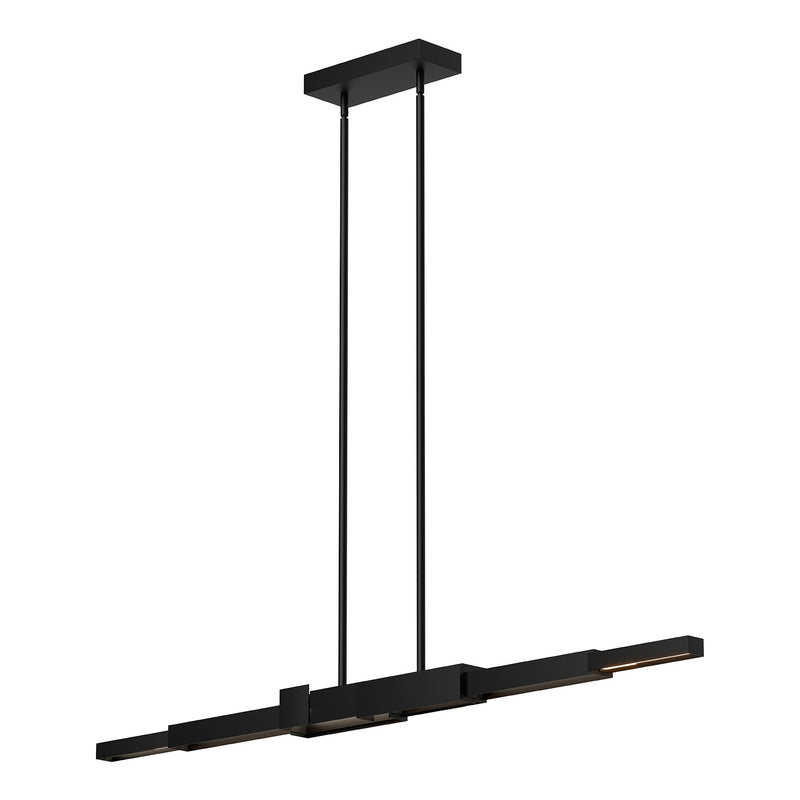 LED Linear Pendant<br /><span style="color:#4AB0CE;">Entrega: 4-10 dias en USA</span><br /><span style="color:#4AB0CE;font-size:60%;">PREGUNTE POR ENTREGA EN PANAMA</span><br />Collection: Enzo<br />Finish: Black