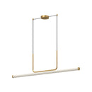 Kuzco Lighting - LP73048-BG - LED Linear Pendant - Vesper - Brushed Gold