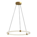 Kuzco Lighting - PD24724-BG - LED Pendant - Bruni - Brushed Gold