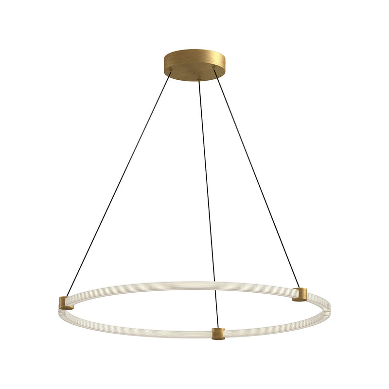 LED Pendant<br /><span style="color:#4AB0CE;">Entrega: 4-10 dias en USA</span><br /><span style="color:#4AB0CE;font-size:60%;">PREGUNTE POR ENTREGA EN PANAMA</span><br />Collection: Bruni<br />Finish: Brushed Gold