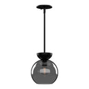 Kuzco Lighting - PD59708-BK/SM - One Light Pendant - Arcadia - Black/Smoked