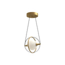LED Pendant<br /><span style="color:#4AB0CE;">Entrega: 4-10 dias en USA</span><br /><span style="color:#4AB0CE;font-size:60%;">PREGUNTE POR ENTREGA EN PANAMA</span><br />Collection: Aries<br />Finish: Brushed Gold