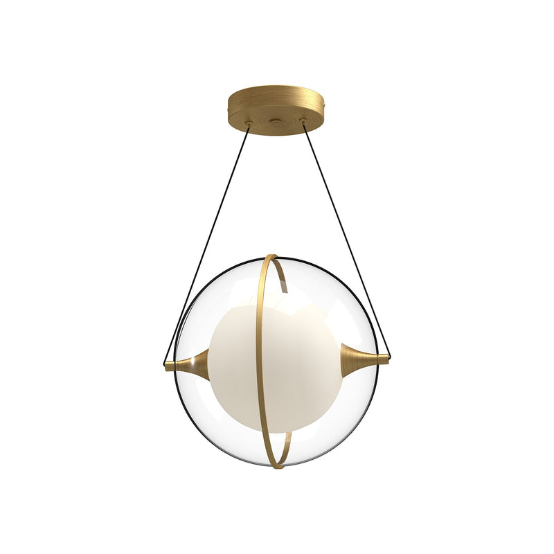 LED Pendant<br /><span style="color:#4AB0CE;">Entrega: 4-10 dias en USA</span><br /><span style="color:#4AB0CE;font-size:60%;">PREGUNTE POR ENTREGA EN PANAMA</span><br />Collection: Aries<br />Finish: Brushed Gold