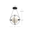 LED Pendant<br /><span style="color:#4AB0CE;">Entrega: 4-10 dias en USA</span><br /><span style="color:#4AB0CE;font-size:60%;">PREGUNTE POR ENTREGA EN PANAMA</span><br />Collection: Aries<br />Finish: Black