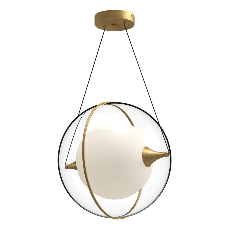 LED Pendant<br /><span style="color:#4AB0CE;">Entrega: 4-10 dias en USA</span><br /><span style="color:#4AB0CE;font-size:60%;">PREGUNTE POR ENTREGA EN PANAMA</span><br />Collection: Aries<br />Finish: Brushed Gold