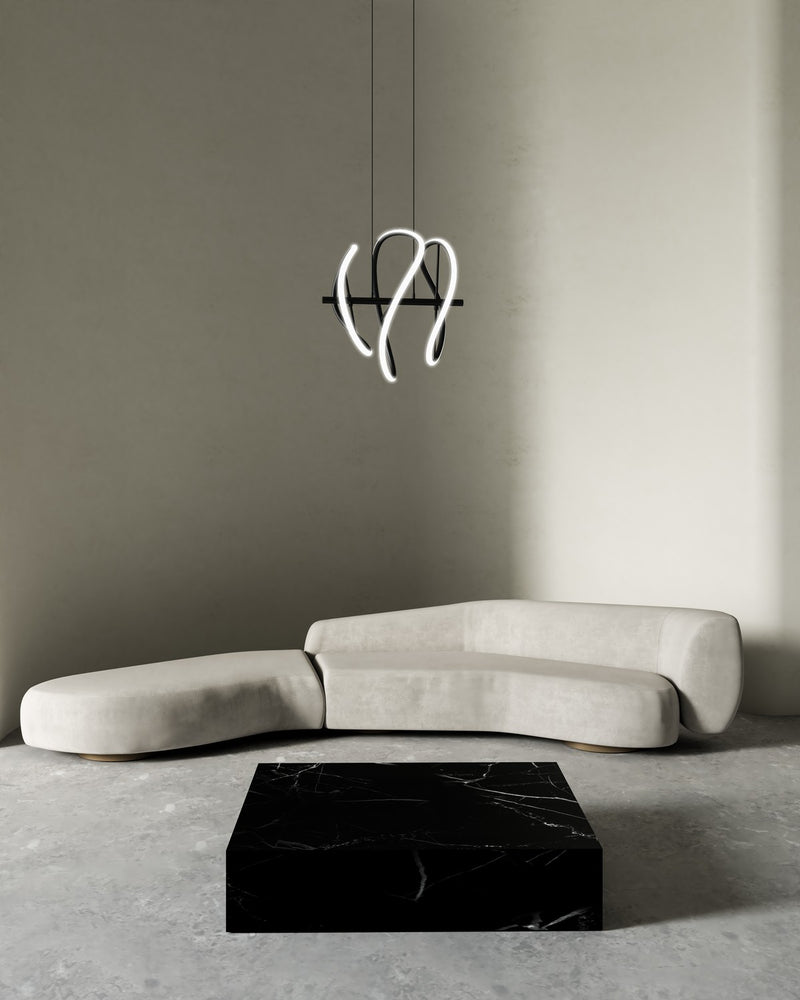 Kuzco Lighting - PD96416-BK - LED Pendant - Collide - Black