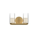 LED Vanity<br /><span style="color:#4AB0CE;">Entrega: 4-10 dias en USA</span><br /><span style="color:#4AB0CE;font-size:60%;">PREGUNTE POR ENTREGA EN PANAMA</span><br />Collection: Birch<br />Finish: Brushed Gold/Clear