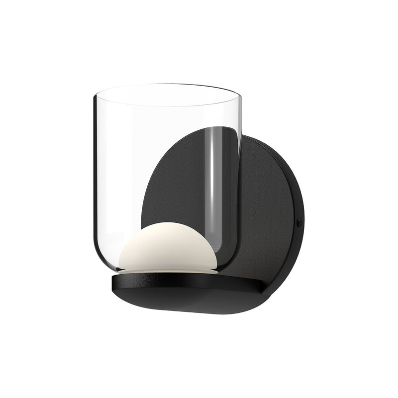 LED Wall Sconce<br /><span style="color:#4AB0CE;">Entrega: 4-10 dias en USA</span><br /><span style="color:#4AB0CE;font-size:60%;">PREGUNTE POR ENTREGA EN PANAMA</span><br />Collection: Cedar<br />Finish: Black/Clear
