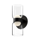 LED Wall Sconce<br /><span style="color:#4AB0CE;">Entrega: 4-10 dias en USA</span><br /><span style="color:#4AB0CE;font-size:60%;">PREGUNTE POR ENTREGA EN PANAMA</span><br />Collection: Cedar<br />Finish: Black/Clear