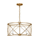 Visual Comfort Studio - CC1634ADB - Four Light Chandelier - Beatrix - Antique Gild