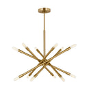 Visual Comfort Studio - CC16712BBS - 12 Light Chandelier - Eastyn - Burnished Brass
