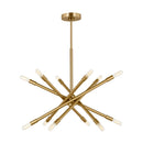 Visual Comfort Studio - CC16712BBS - 12 Light Chandelier - Eastyn - Burnished Brass