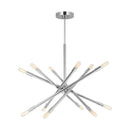 Visual Comfort Studio - CC16712PN - 12 Light Chandelier - Eastyn - Polished Nickel