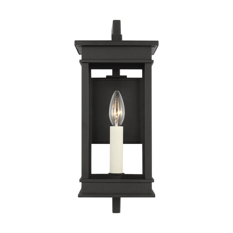 One Light Outdoor Wall Sconce<br /><span style="color:#4AB0CE;">Entrega: 4-10 dias en USA</span><br /><span style="color:#4AB0CE;font-size:60%;">PREGUNTE POR ENTREGA EN PANAMA</span><br />Collection: Cupertino<br />Finish: Textured Black