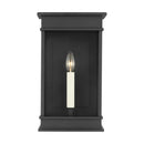 One Light Outdoor Wall Sconce<br /><span style="color:#4AB0CE;">Entrega: 4-10 dias en USA</span><br /><span style="color:#4AB0CE;font-size:60%;">PREGUNTE POR ENTREGA EN PANAMA</span><br />Collection: Cupertino<br />Finish: Textured Black