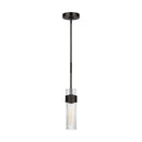 Visual Comfort Studio - CP1161AI - One Light Pendant - Geneva - Aged Iron