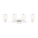Visual Comfort Studio - CV1034PN - Four Light Bath Vanity - Alessa - Polished Nickel