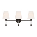 Visual Comfort Studio - CV1053AI - Three Light Bath Vanity - Hanover - Aged Iron