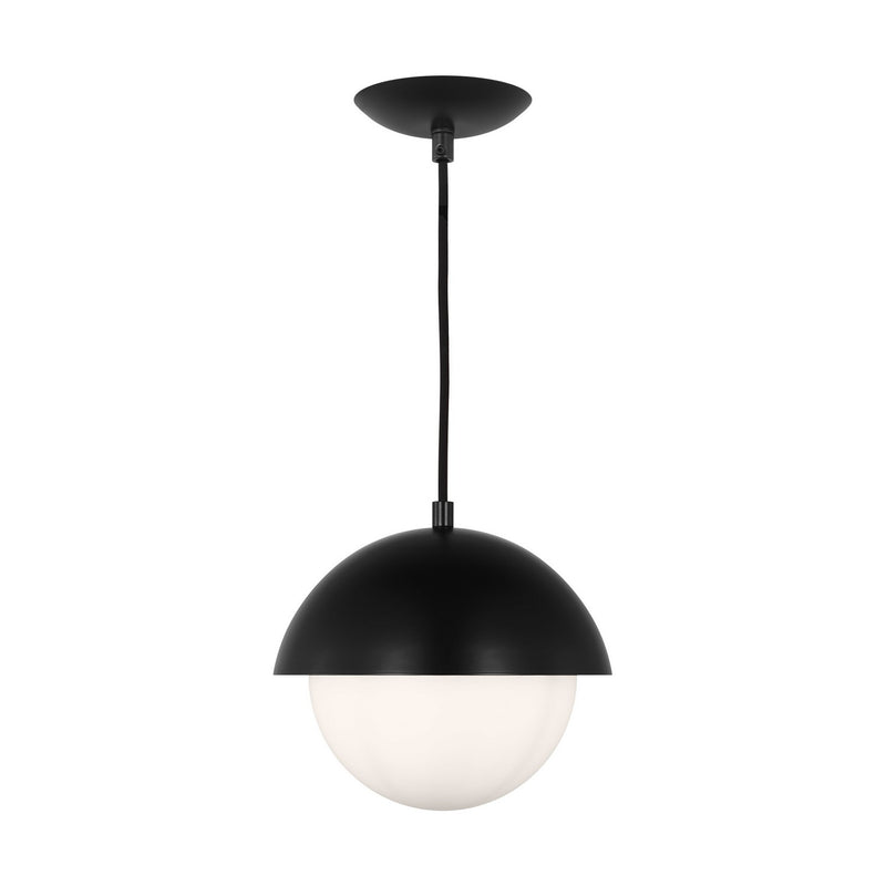 Visual Comfort Studio - DJP1021MBK - One Light Pendant - Hyde - Midnight Black