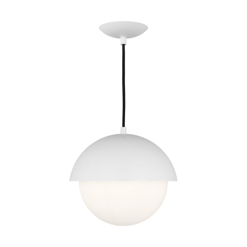 Visual Comfort Studio - DJP1031MWT - One Light Pendant - Hyde - Matte White