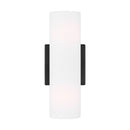 Visual Comfort Studio - DJW1022MBK - Two Light Wall Sconce - Capalino - Midnight Black