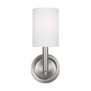 Visual Comfort Studio - DJW1051BS - One Light Bath Vanity - Egmont - Brushed Steel