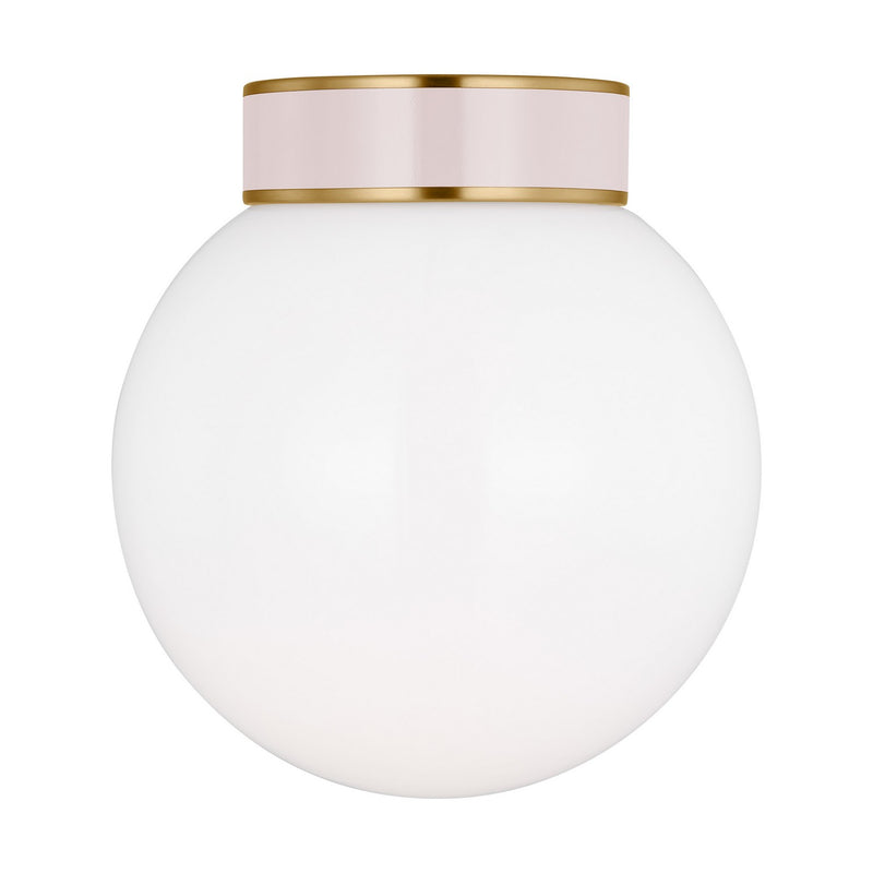 Visual Comfort Studio - KSF1051BBSBLH - One Light Flush Mount - Monroe - Burnished Brass