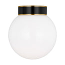 Visual Comfort Studio - KSF1051BBSGBK - One Light Flush Mount - Monroe - Burnished Brass