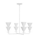 Visual Comfort Studio - LXC1084CPST - Four Light Chandelier - Cornet - Cast Plaster