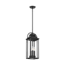 Visual Comfort Studio - OL13209TXB - Three Light Outdoor Pendant - Wellsworth - Textured Black