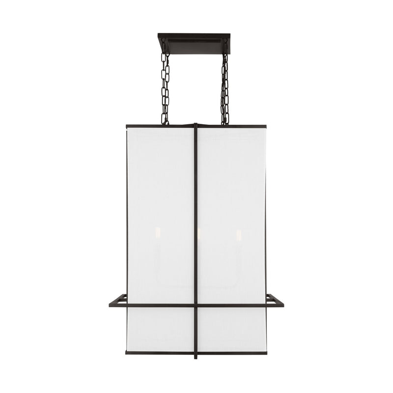 Visual Comfort Studio - TFC1004AI - Four Light Chandelier - Dresden - Aged Iron