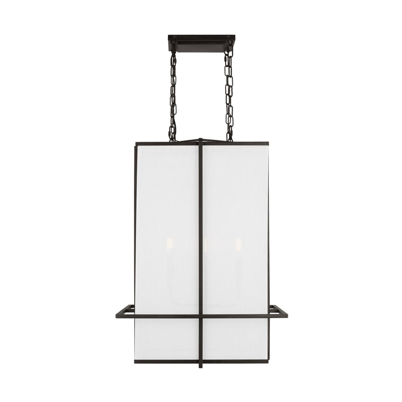 Visual Comfort Studio - TFC1014AI - Four Light Chandelier - Dresden - Aged Iron