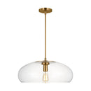 Visual Comfort Studio - TP1161BBS - One Light Pendant - Largo - Burnished Brass