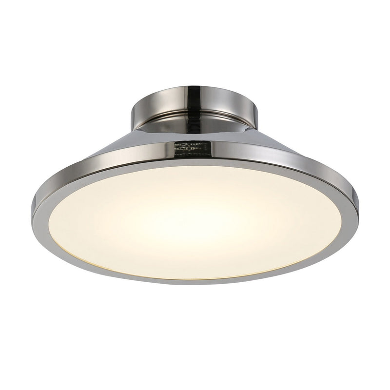 LED Flush Mount<br /><span style="color:#4AB0CE;">Entrega: 4-10 dias en USA</span><br /><span style="color:#4AB0CE;font-size:60%;">PREGUNTE POR ENTREGA EN PANAMA</span><br />Collection: Lucida<br />Finish: Nickel