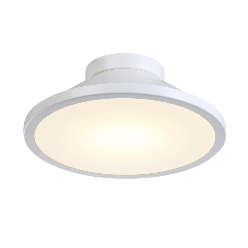 LED Flush Mount<br /><span style="color:#4AB0CE;">Entrega: 4-10 dias en USA</span><br /><span style="color:#4AB0CE;font-size:60%;">PREGUNTE POR ENTREGA EN PANAMA</span><br />Collection: Lucida<br />Finish: White