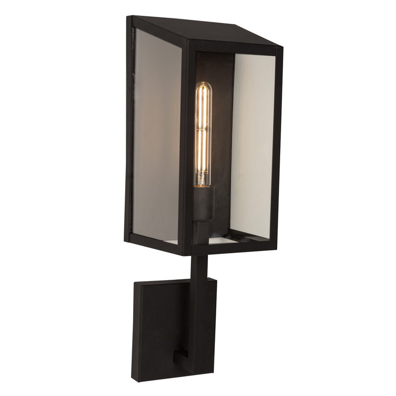 One Light Outdoor Wall Mount<br /><span style="color:#4AB0CE;">Entrega: 4-10 dias en USA</span><br /><span style="color:#4AB0CE;font-size:60%;">PREGUNTE POR ENTREGA EN PANAMA</span><br />Collection: Sonesta<br />Finish: Black