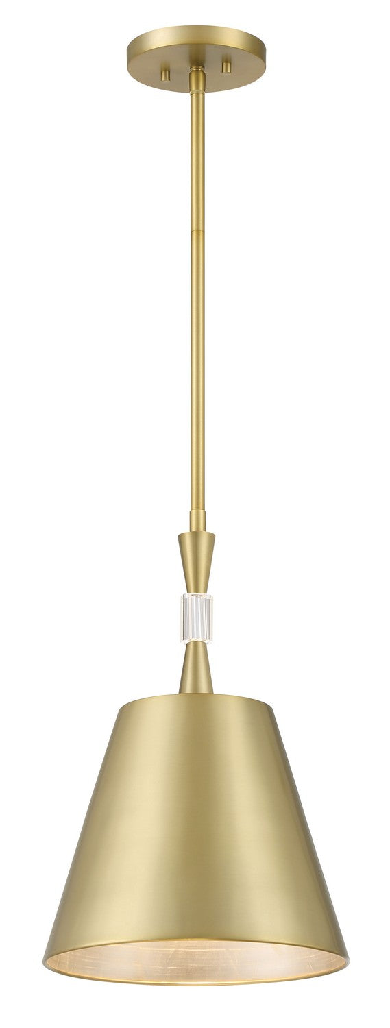 One Light Pendant<br /><span style="color:#4AB0CE;">Entrega: 4-10 dias en USA</span><br /><span style="color:#4AB0CE;font-size:60%;">PREGUNTE POR ENTREGA EN PANAMA</span><br />Collection: Baratti<br />Finish: Soft Brass