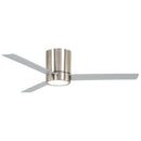 52" Ceiling Fan<br /><span style="color:#4AB0CE;">Entrega: 4-10 dias en USA</span><br /><span style="color:#4AB0CE;font-size:60%;">PREGUNTE POR ENTREGA EN PANAMA</span><br />Collection: Roto Flush<br />Finish: Brushed Nickel