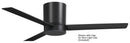 52" Ceiling Fan<br /><span style="color:#4AB0CE;">Entrega: 4-10 dias en USA</span><br /><span style="color:#4AB0CE;font-size:60%;">PREGUNTE POR ENTREGA EN PANAMA</span><br />Collection: Roto Flush<br />Finish: Coal