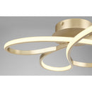 George Kovacs - P5434-697-L - LED Flush Mount - Astor by Robin Baron - Soft Gold