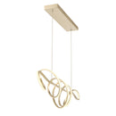 George Kovacs - P5439-697-L - LED Island Pendant - Astor by Robin Baron - Soft Gold