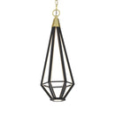 George Kovacs - P5520-726A-L - LED Mini Pendant - Dripping Gems - Painted Soft Brass And Coal
