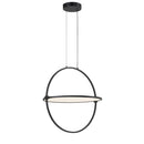 LED Pendant<br /><span style="color:#4AB0CE;">Entrega: 4-10 dias en USA</span><br /><span style="color:#4AB0CE;font-size:60%;">PREGUNTE POR ENTREGA EN PANAMA</span><br />Collection: Studio 23<br />Finish: Coal Black