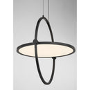 George Kovacs - P5541-66A-L - LED Pendant - Studio 23 - Coal