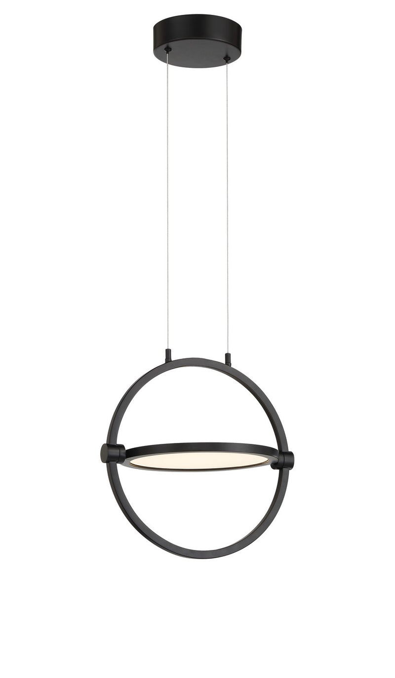 George Kovacs - P5542-66A-L - LED Pendant - Studio - Coal