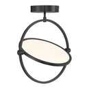 LED Semi Flush Mount<br /><span style="color:#4AB0CE;">Entrega: 4-10 dias en USA</span><br /><span style="color:#4AB0CE;font-size:60%;">PREGUNTE POR ENTREGA EN PANAMA</span><br />Collection: Studio 23<br />Finish: Coal Black